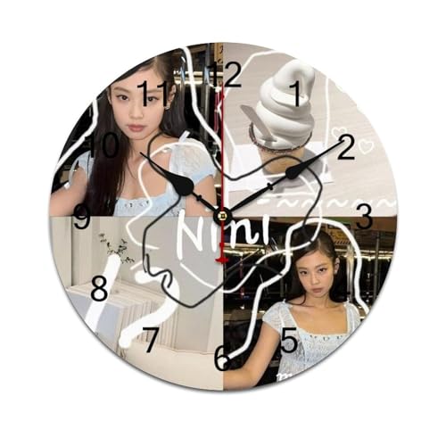 ZRCLXLVU Jennie Flüsterleise minimalistische PVC-Wanduhr mit rahmenloser Konstruktion, entworfen für einfache DIY-Dekoration und vielseitigen Gebrauch zu Hause oder im Büro. ZRCLXLVU Jennie Flüsterleise minimalistische PVC-Wanduhr mit rahmenloser Konstruktion, entworfen für einfache DIY-Dekoration und vielseitigen Gebrauch zu Hause oder im Büro. von ZRCLXLVU