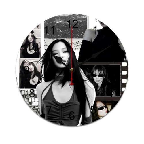 ZRCLXLVU Jennie Moderne, minimalistische PVC-Wanduhr mit leisem Betrieb, rahmenlosem Stil und leichtem Design, perfekt für mehrere Innendekorationen. ZRCLXLVU Jennie Moderne, minimalistische PVC-Wanduhr mit leisem Betrieb, rahmenlosem Stil und leichtem Design, perfekt für mehrere Innendekorationen. von ZRCLXLVU