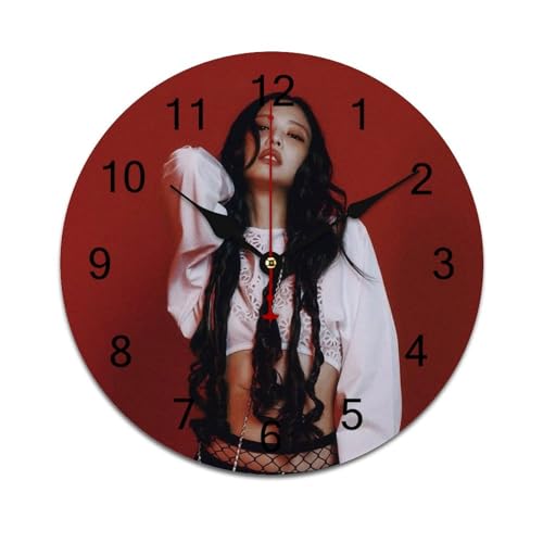 ZRCLXLVU Jennie PVC-Wanduhr mit flüsterleiser Sweep-Sekunde und rahmenlosem, minimalistischem Design, perfekt für Esszimmer, Wohnzimmer oder Büros. ZRCLXLVU Jennie PVC-Wanduhr mit flüsterleiser Sweep-Sekunde und rahmenlosem, minimalistischem Design, perfekt für Esszimmer, Wohnzimmer oder Büros. von ZRCLXLVU