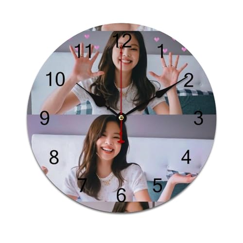 ZRCLXLVU Jennie Rahmenlose PVC-Uhr mit ruhigen Sweep-Sekunden und sauberer, minimalistischer Ästhetik, geeignet für Zuhause, Büro oder Klassenzimmer. ZRCLXLVU Jennie Rahmenlose PVC-Uhr mit ruhigen Sweep-Sekunden und sauberer, minimalistischer Ästhetik, geeignet für Zuhause, Büro oder Klassenzimmer. von ZRCLXLVU