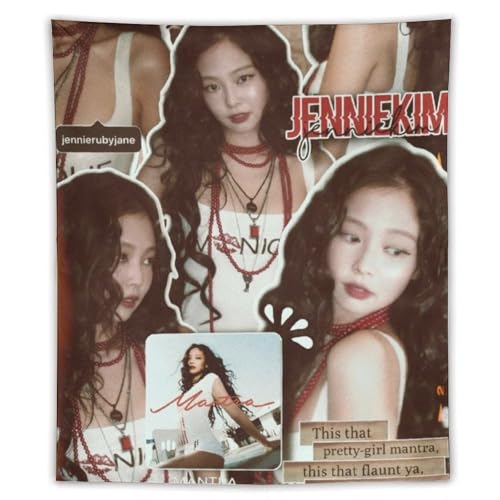 ZRCLXLVU Jennie Raumdekoration Wandteppich mit Lounge, Galaxie-Thema und weichem Material ZRCLXLVU Jennie Raumdekoration Wandteppich mit Lounge, Galaxie-Thema und weichem Material von ZRCLXLVU