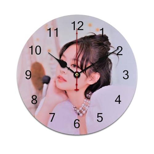 ZRCLXLVU Jennie Silent Sweep PVC-Wanduhr mit rahmenlosem minimalistischem Stil und leichter Konstruktion, perfekt für Schlafzimmer, Wohnzimmer oder Büros. ZRCLXLVU Jennie Silent Sweep PVC-Wanduhr mit rahmenlosem minimalistischem Stil und leichter Konstruktion, perfekt für Schlafzimmer, Wohnzimmer oder Büros. von ZRCLXLVU