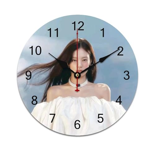 ZRCLXLVU Jennie Silent Sweeping seconds and lightweight durable PVC make this minimalist frameless wall clock a perfect addition to any living or work space. ZRCLXLVU Jennie Silent Sweeping seconds and lightweight durable PVC make this minimalist frameless wall clock a perfect addition to any living or work space. von ZRCLXLVU