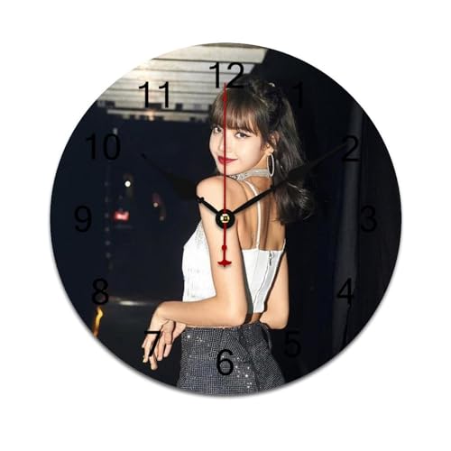 ZRCLXLVU Lisa Flüsterleise PVC-Uhr mit minimalistischem Design und rahmenloser Struktur, leicht und perfekt für Schlafzimmer, Wohnzimmer oder Arbeitszimmer. ZRCLXLVU Lisa Flüsterleise PVC-Uhr mit minimalistischem Design und rahmenloser Struktur, leicht und perfekt für Schlafzimmer, Wohnzimmer oder Arbeitszimmer. von ZRCLXLVU