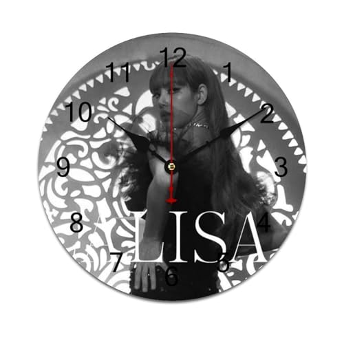 ZRCLXLVU Lisa Leichte und leise PVC-Uhr mit minimalistischem Design und rahmenloser Konstruktion, perfekt für Schlafzimmer, Arbeitszimmer oder Konferenzräume. ZRCLXLVU Lisa Leichte und leise PVC-Uhr mit minimalistischem Design und rahmenloser Konstruktion, perfekt für Schlafzimmer, Arbeitszimmer oder Konferenzräume. von ZRCLXLVU