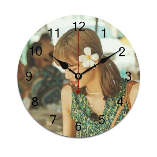 ZRCLXLVU Lisa Minimalistische PVC-Uhr mit flüsterleisem Betrieb und rahmenlosem Design, ideal für Schlafzimmer, Klassenzimmer oder Esszimmer. ZRCLXLVU Lisa Minimalistische PVC-Uhr mit flüsterleisem Betrieb und rahmenlosem Design, ideal für Schlafzimmer, Klassenzimmer oder Esszimmer. von ZRCLXLVU