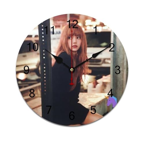 ZRCLXLVU Lisa leise geschwungene PVC-Uhr mit rahmenloser Konstruktion und minimalistischer Ästhetik, ideal für Schlafzimmer, Esszimmer oder Arbeitsbereiche. ZRCLXLVU Lisa leise geschwungene PVC-Uhr mit rahmenloser Konstruktion und minimalistischer Ästhetik, ideal für Schlafzimmer, Esszimmer oder Arbeitsbereiche. von ZRCLXLVU
