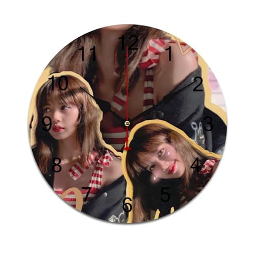ZRCLXLVU Lisa umweltfreundliche PVC-Wanduhr kombiniert leise Sweep-Sekunden und rahmenloses Design, ideal für den stilvollen Gebrauch zu Hause oder im Büro. ZRCLXLVU Lisa umweltfreundliche PVC-Wanduhr kombiniert leise Sweep-Sekunden und rahmenloses Design, ideal für den stilvollen Gebrauch zu Hause oder im Büro. von ZRCLXLVU