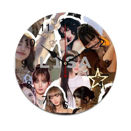 ZRCLXLVU Lisa umweltfreundliche PVC-Wanduhr kombiniert leisen Betrieb und minimalistisches Design, perfekt für Schlafzimmer, Wohnzimmer oder professionelle Einrichtungen. ZRCLXLVU Lisa umweltfreundliche PVC-Wanduhr kombiniert leisen Betrieb und minimalistisches Design, perfekt für Schlafzimmer, Wohnzimmer oder professionelle Einrichtungen. von ZRCLXLVU