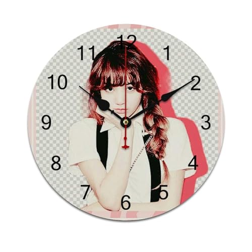 ZRCLXLVU Lisa umweltfreundliche PVC-Wanduhr mit flüsterleiser Sweep-Sekunde und minimalistischer rahmenloser Konstruktion, geeignet für Zuhause, Büro oder Klassenzimmer. ZRCLXLVU Lisa umweltfreundliche PVC-Wanduhr mit flüsterleiser Sweep-Sekunde und minimalistischer rahmenloser Konstruktion, geeignet für Zuhause, Büro oder Klassenzimmer. von ZRCLXLVU