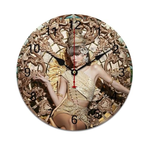 ZRCLXLVU Lisa: Diese leichte PVC-Wanduhr bietet leise Kehrsekunden und ein minimalistisches Design, das Schlafzimmer, Esszimmer oder Büro verschönert. ZRCLXLVU Lisa: Diese leichte PVC-Wanduhr bietet leise Kehrsekunden und ein minimalistisches Design, das Schlafzimmer, Esszimmer oder Büro verschönert. von ZRCLXLVU