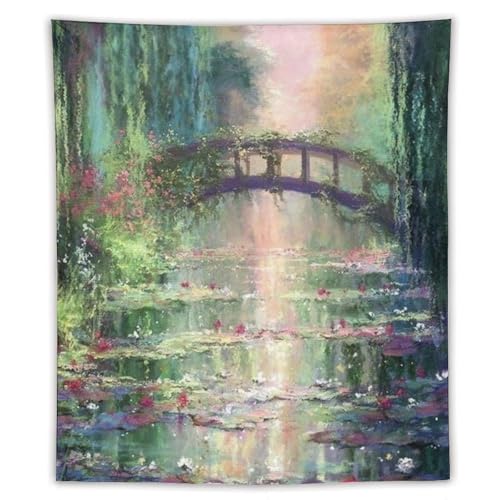 ZRCLXLVU Monet Painting künstlerischer Wandteppich, perfekt für Eingangsbereich, Tigermotiv und bedrucktes Textil ZRCLXLVU Monet Painting künstlerischer Wandteppich, perfekt für Eingangsbereich, Tigermotiv und bedrucktes Textil von ZRCLXLVU