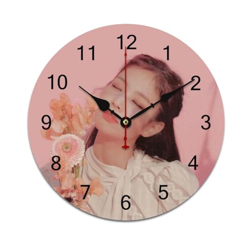 ZRCLXLVU ROSÉ Umweltfreundliche PVC-Uhr mit flüsterleiser Sekunde und rahmenlosem minimalistischem Design, ideal für Schlafzimmer, Büros oder Essbereiche. ZRCLXLVU ROSÉ Umweltfreundliche PVC-Uhr mit flüsterleiser Sekunde und rahmenlosem minimalistischem Design, ideal für Schlafzimmer, Büros oder Essbereiche. von ZRCLXLVU