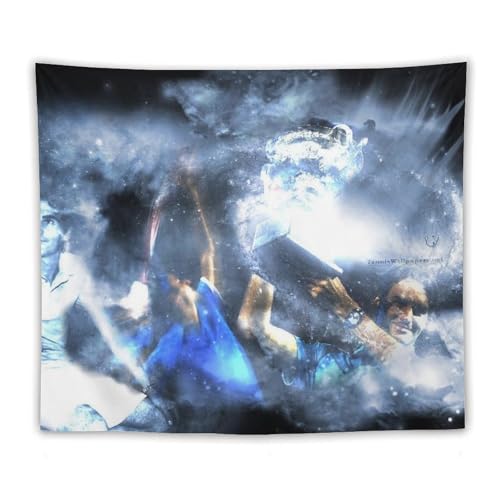 ZRCLXLVU Roger Federer Scenic Wandbehang, ideal für Veranda, Mandala-Thema und Wandkunst von ZRCLXLVU
