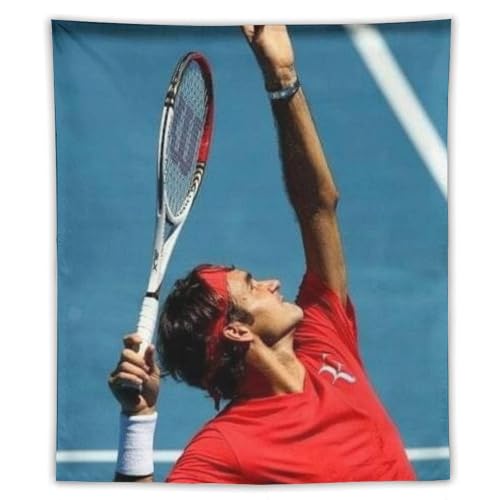 ZRCLXLVU Roger Federer Wanddekoration aus Stoff mit Büro, Mandala-Thema und Raumdekor ZRCLXLVU Roger Federer Wanddekoration aus Stoff mit Büro, Mandala-Thema und Raumdekor von ZRCLXLVU
