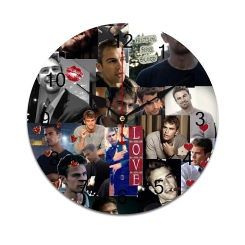 ZRCLXLVU Theo Actor James minimalistische PVC-Wanduhr mit geräuschlosem Kehrmechanismus und rahmenlosem Design, geeignet für Schlafzimmer, Küche oder Arbeitsplatzdekoration. ZRCLXLVU Theo Actor James minimalistische PVC-Wanduhr mit geräuschlosem Kehrmechanismus und rahmenlosem Design, geeignet für Schlafzimmer, Küche oder Arbeitsplatzdekoration. von ZRCLXLVU