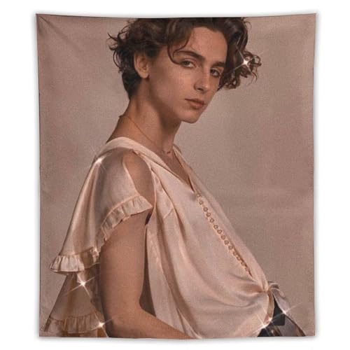 ZRCLXLVU Timothee Chalamet Dekorativer Wandteppich für Studio, Galaxie-Thema und bedruckte Textilien ZRCLXLVU Timothee Chalamet Dekorativer Wandteppich für Studio, Galaxie-Thema und bedruckte Textilien von ZRCLXLVU