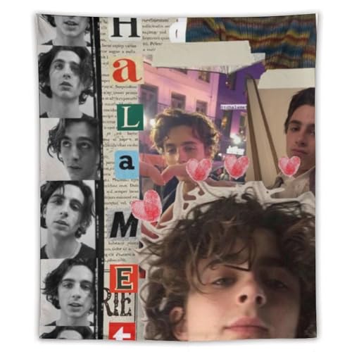 ZRCLXLVU Timothee Chalamet Wandkunst zum Aufhängen für Wohnheim, Schmetterlings-Thema und weiches Material von ZRCLXLVU