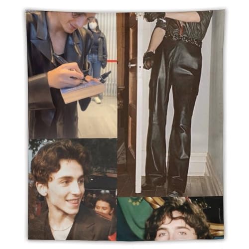 ZRCLXLVU Timothee Chalamet künstlerischer Wandteppich, perfekt für Balkon, Blumendesign und Raumdekoration ZRCLXLVU Timothee Chalamet künstlerischer Wandteppich, perfekt für Balkon, Blumendesign und Raumdekoration von ZRCLXLVU