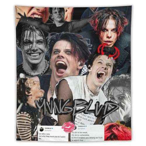 ZRCLXLVU Yungblud Dekorativer Wandteppich für Studio, Baummotiv und bedrucktes Textil ZRCLXLVU Yungblud Dekorativer Wandteppich für Studio, Baummotiv und bedrucktes Textil von ZRCLXLVU