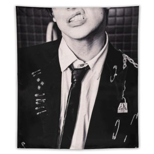 ZRCLXLVU Yungblud Stoff-Wandkunst mit Flur, Blumen-Motiv, einfache Installation ZRCLXLVU Yungblud Stoff-Wandkunst mit Flur, Blumen-Motiv, einfache Installation von ZRCLXLVU