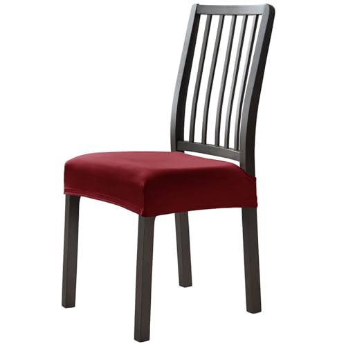 ZRCYXDW Samt Esszimmerstuhl Sitzbezüge, Stretch Stuhlbezug Sitzfläche 2 Stück Weiche Bezug Für Stühle Küche Sitzbezug Stuhl-Weinrot-2er Set ZRCYXDW Samt Esszimmerstuhl Sitzbezüge, Stretch Stuhlbezug Sitzfläche 2 Stück Weiche Bezug Für Stühle Küche Sitzbezug Stuhl-Weinrot-2er Set von ZRCYXDW