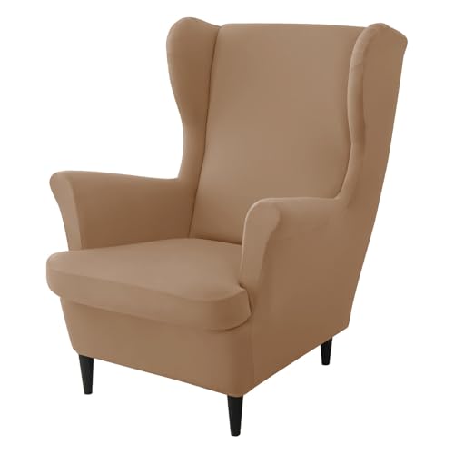 ZRCYXDW Sessel-Überwürfe Ohrensessel Mit Kissenbezug, 2 Teilig Stretch Ohrensessel Überzug Weiche Spandex Sesselhusse Möbelschutz Für Wohnzimmer-Kamel-Groß ZRCYXDW Sessel-Überwürfe Ohrensessel Mit Kissenbezug, 2 Teilig Stretch Ohrensessel Überzug Weiche Spandex Sesselhusse Möbelschutz Für Wohnzimmer-Kamel-Groß von ZRCYXDW