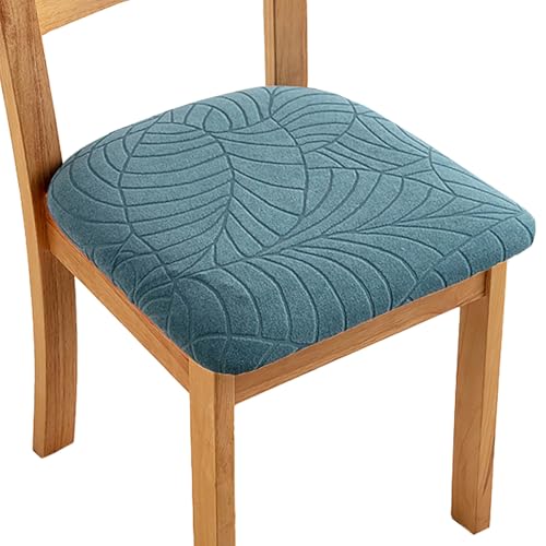 ZRCYXDW Wasserdicht Stuhlbezug Sitzfläche, Stretch Esszimmerstuhl Sitzbezüge 2er Set Abnehmbarem Sitzbezug Stuhl Waschbar Küche Stuhlhussen-Hellblau-4 Stück ZRCYXDW Wasserdicht Stuhlbezug Sitzfläche, Stretch Esszimmerstuhl Sitzbezüge 2er Set Abnehmbarem Sitzbezug Stuhl Waschbar Küche Stuhlhussen-Hellblau-4 Stück von ZRCYXDW