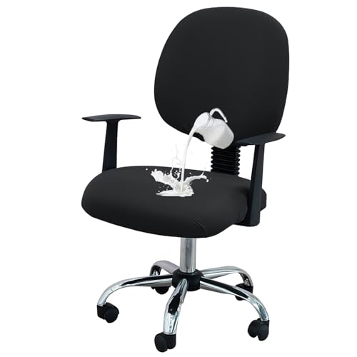 ZRCYXDW Wasserdichter Bürostuhl Bezug, Stretch Geteilt Bezug Für Bürostuhl Weicher Abnehmbarer Drehstuhl Bezug Waschbarer Für Drehbar Computerstuhl-dunkelgrau-2 Stück ZRCYXDW Wasserdichter Bürostuhl Bezug, Stretch Geteilt Bezug Für Bürostuhl Weicher Abnehmbarer Drehstuhl Bezug Waschbarer Für Drehbar Computerstuhl-dunkelgrau-2 Stück von ZRCYXDW