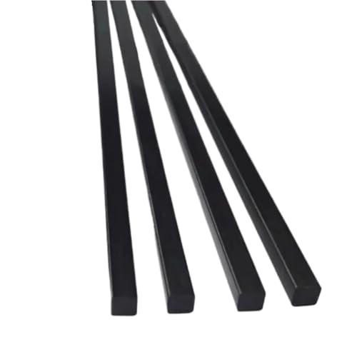 ZRHMCJEN 4-Teiliges Set Massive Quadratische Carbonfaserstäbe, 500 Mm Lang, 2 X 2 Mm, 3 X 3 Mm, 4 X 4 Mm, 5 X 5 Mm, Schwarze Verstärkungsstäbe/One Color/2 * 2 * 500Mm ZRHMCJEN 4-Teiliges Set Massive Quadratische Carbonfaserstäbe, 500 Mm Lang, 2 X 2 Mm, 3 X 3 Mm, 4 X 4 Mm, 5 X 5 Mm, Schwarze Verstärkungsstäbe/One Color/2 * 2 * 500Mm von ZRHMCJEN