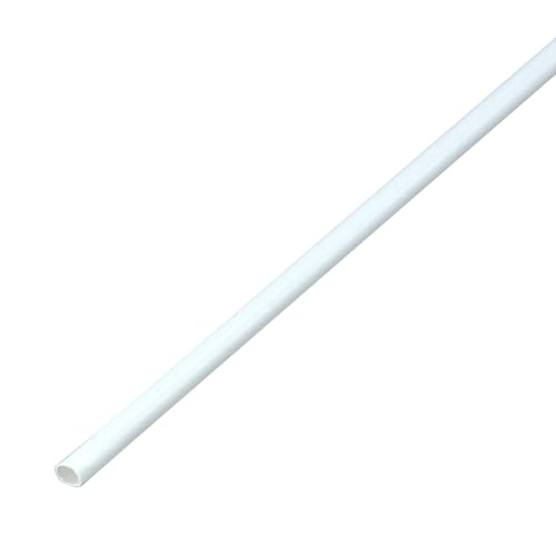 ZRHMCJEN Abs-Kunststoffrohr Abs-Rohr Rundes Kunststoffrohreignet Für Modellrohrverbindungsstücke, 50 cm Lang/One Color/Diameter:2Mm von ZRHMCJEN