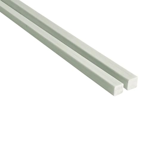 ZRHMCJEN Län700 Mm Weißerfaser-Vierkantstab, Für Modellflugzeuglasfaserverstärkter Stab Verstärkungsstreifen/30 * 2 * 700Mm von ZRHMCJEN