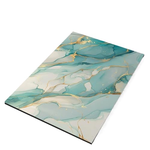 Rutschfester Teppich Badematte Badezimmerteppich Super saugfähige Fußmatten Schnelltrocknende rutschfeste Duschunterlage Toilettenteppich Eingangsfußmatte(Gold,60cmx90cm) von ZRHWSPD