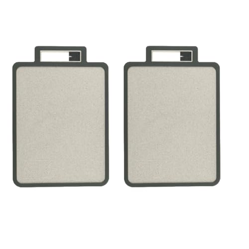 Schneidebrett Edelstahl Double Sided Cutting Board Stainless Steel Chopping Board Easy Hanging Cutting Board Multipurpose Kitchen Chopping Board(2PCS) von ZRHWSPD
