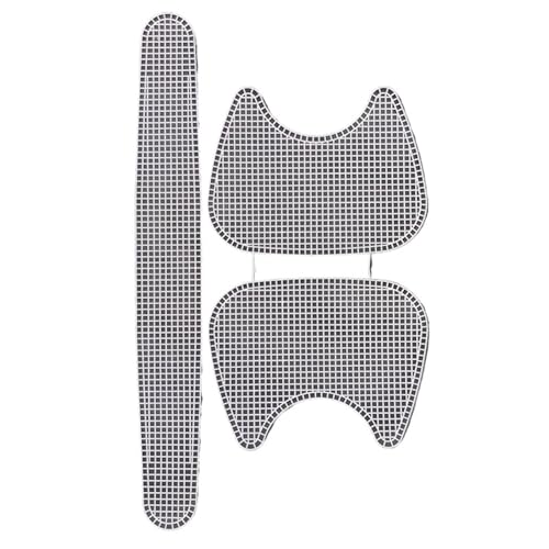 ZRHWSPD Kunststoffgitter Strick-Tragetasche, Schultertasche, Handtasche, Netz, Strickfutter, Weben, Kunststoffnetz, Samtbesatz, Werkzeuge, einfacher Strickhelfer(Style1) von ZRHWSPD