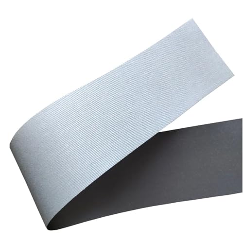 ZRHWSPD Reflektorband Flammhemmendes reflektierendes Stoffband, reflektierender Warnstreifen, Fluoreszierendes Gelb, Baumwolle(Silver,5cmx100m) von ZRHWSPD