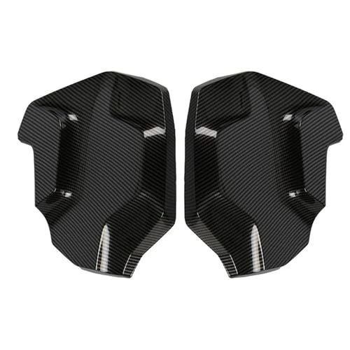 Luftmengenmesseranschluss Front Kühler Schutz Fit Für BMW R1250GS Abenteuer 2018-2023 R 1250 GS R1250 ADV Motorrad Kühler Rahmen Seite Panel Luftmassenmesser(Carbon Fiber Look) von ZRHYRG