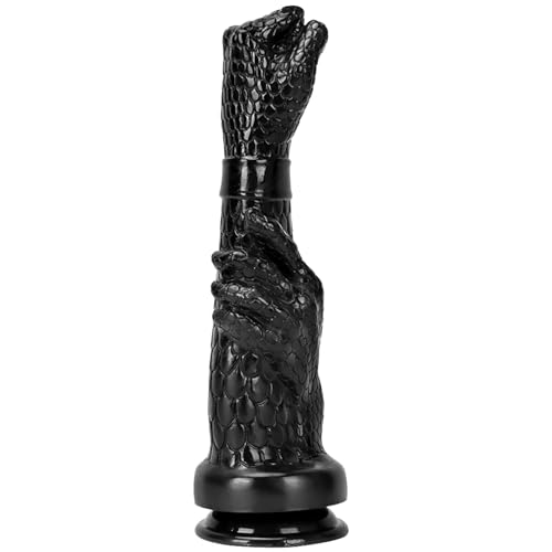 Big Mac Anal Plug Dildo 33 cm Analdildo Faust Buttplug mit Saugnapf Analplug Analtrainer Analstimulator Faustdildo Big Hund Dildo Fisting Dildo mit Saugfuß Vaginal Fistspiele Sextoys Masturbati von ZRJAENW