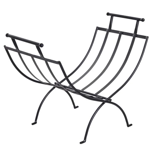 ZRQSMCX Brennholzregal für Kamin und Lagerung im Freien, 3,8 Fuß Holzhalterständer für Terrasse, Garten und Veranda ZRQSMCX Brennholzregal für Kamin und Lagerung im Freien, 3,8 Fuß Holzhalterständer für Terrasse, Garten und Veranda von ZRQSMCX