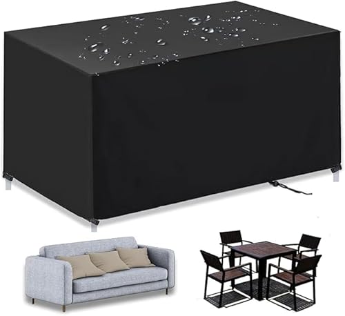 ZRUIORL Abdeckung Gartenmöbel Winterfest,Wasserdicht Abdeckplane 420D Oxford Gewebe mit Windfest Klipse, Winterfest Anti-UV Gartentische Schutzhülle für Balkonmöbel Möbelsets Lounge 210×72×42cm ZRUIORL Abdeckung Gartenmöbel Winterfest,Wasserdicht Abdeckplane 420D Oxford Gewebe mit Windfest Klipse, Winterfest Anti-UV Gartentische Schutzhülle für Balkonmöbel Möbelsets Lounge 210×72×42cm von ZRUIORL