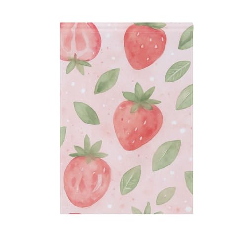 ZRWLUCKY Gartenflagge mit Erdbeer-Motiv, 30,5 x 45,7 cm, doppelseitig, Willkommensflaggen für den Außenbereich, Hof, Zuhause, kleine saisonale Feiertage, Rasen, Terrasse, Dekor-Flaggen von ZRWLUCKY