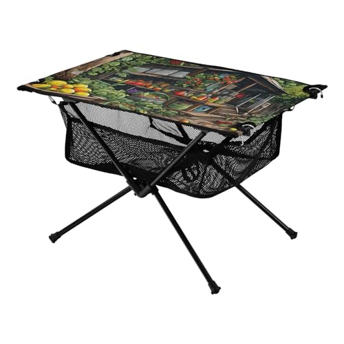 ZRWLUCKY House Green Beach Table Excellent Oxford Picnic Table with Carry Bag for Outdoor Kitchen Picnic von ZRWLUCKY