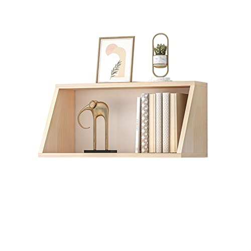 ZSDBYT Einfaches Regal, kreatives Wand-Bücherregal, Wohnzimmer, Schlafzimmer, Lagerregal, Lagertrennwand, aus Holz, (klein) von ZSDBYT