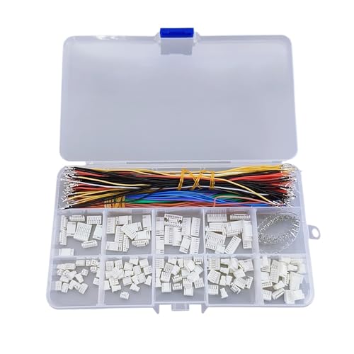 GH1,25-Stecker und vorgecrimpte Silikonkabel Kompatibel mit JST GH 1,25mm Stecker Kit für Pixhawk4 Flight Controller 15cm Drähte GH1,25-Stecker und vorgecrimpte Silikonkabel Kompatibel mit JST GH 1,25mm Stecker Kit für Pixhawk4 Flight Controller 15cm Drähte von ZSDZFYLLK
