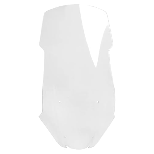 Motorrad Windschutzscheiben Kompatibel Mit XADV750 2021 2022 2023 2024 Motorradzubehör Windschutzscheibe Windschutzscheibe Double Bubble Deflector Visier Spoiler Covers Bildschirm(Transparent) von ZSEDWRU