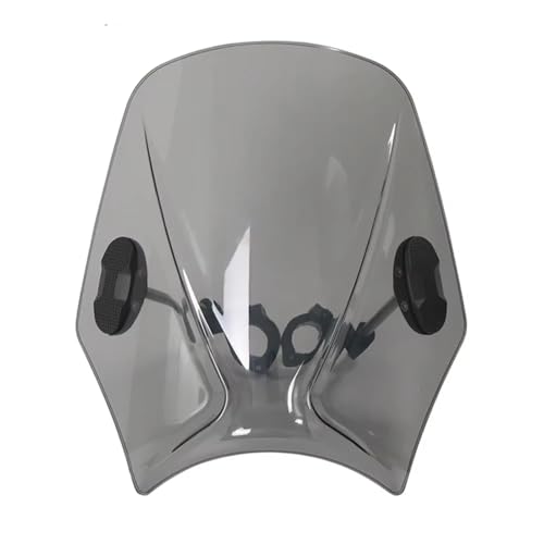 ZSEDWRU Motorrad Windschutzscheiben Kompatibel Mit CL500 Für CL300 2023 2024 22 MM/28 MM/25 MM Universal-Motorradzubehör Windschutzscheibe Windschutzscheibe Visier Deflektor(Gray) von ZSEDWRU