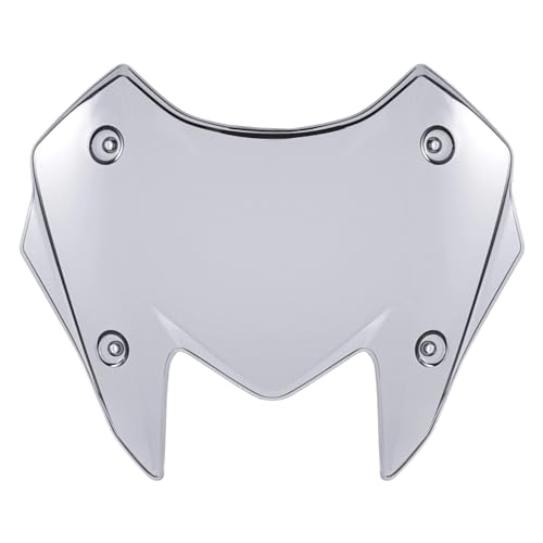 ZSEDWRU Motorrad Windschutzscheiben Kompatibel Mit Yamaha Für T-MAX 560 2022 2023 2024 Motorrad Double Bubble Frontscheibe Windschutzscheibe Windabweiser Spoiler Covers Bildschirm(Light Gray) von ZSEDWRU