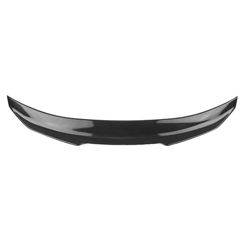 ZSGHJA Heckspoiler Für E90 Für M3 Limousine 2008 2009 2010 2011 2012 Auto Hinten Stamm Deckel Spoiler Flügel Splitter Lip Heckspoiler Lippe(Kohlenstoff-Look) von ZSGHJA