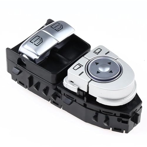 Auto Fensterschalter 2059050302 Vorne Links Fahrer Fensterheber Schalter Auto Für Mercedes Für Benz Für Vito W447 2014-2021 A2059050302(Schwarz) von ZSHYTWE