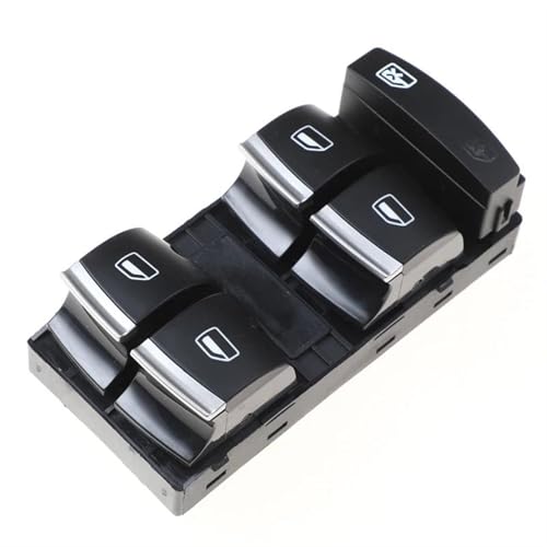 Auto Fensterschalter Auto Elektrische Fensterheber Schalter 4F0959851H Für A3 8P A6 S6 RS6 C6 Q7 2004-2011 4F0959855B(Schalter) von ZSHYTWE